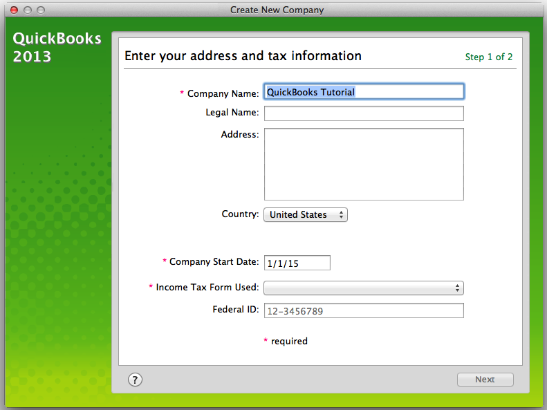 change company name in quickbooks for mac